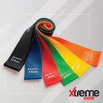 Xtreme Bands Resistance Loops | 6 Level Set: X-Light through XX-Heavy