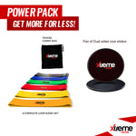 Xtreme Bands Core Exercise Sliders & Resistance Band Set